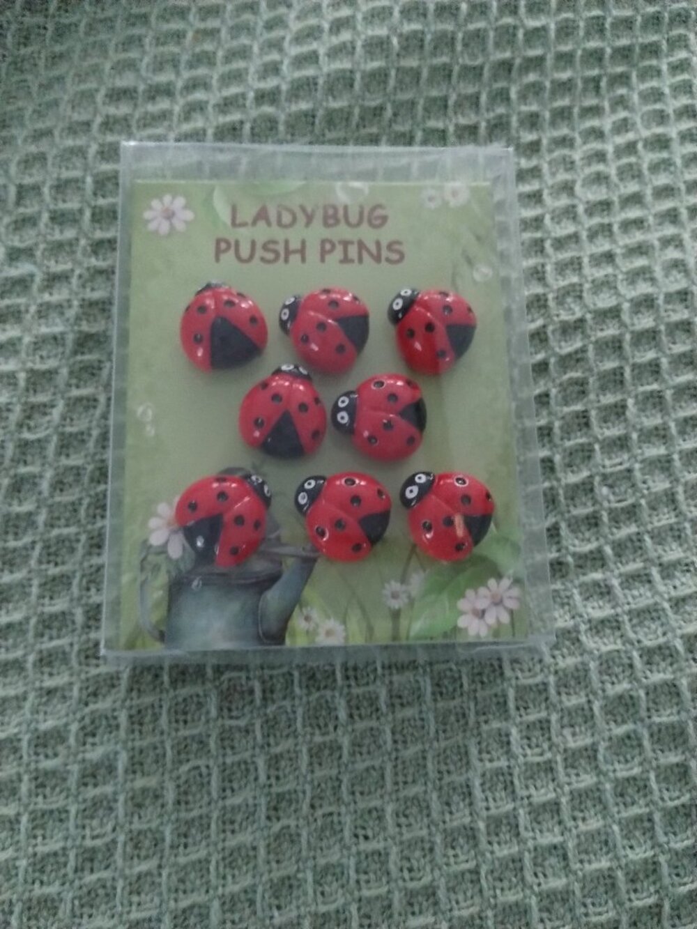 Ladybug Pushpins